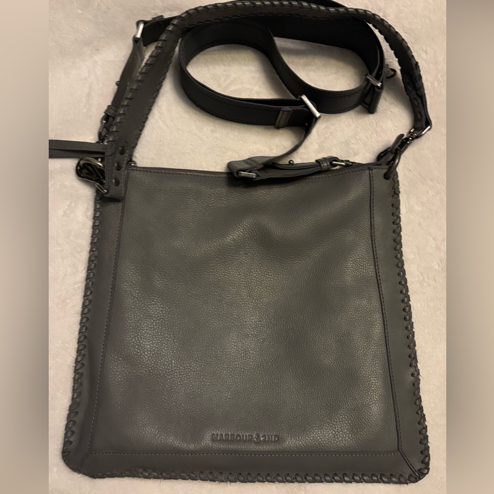 Chloe Gray Leather Shoulder Bag